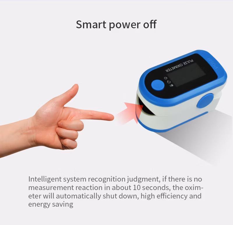 Blood Oxygen Monitor Pluse Oximeter with CE FDA ISO13485 Certificated