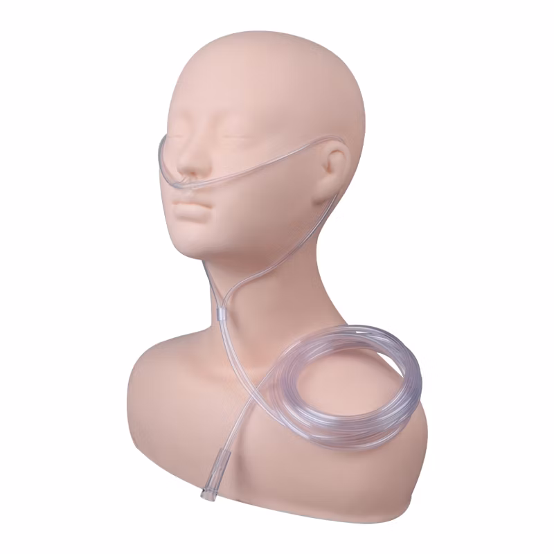 Disposable O2 / CO2 Nasal Oxygen Cannula for Medical Use