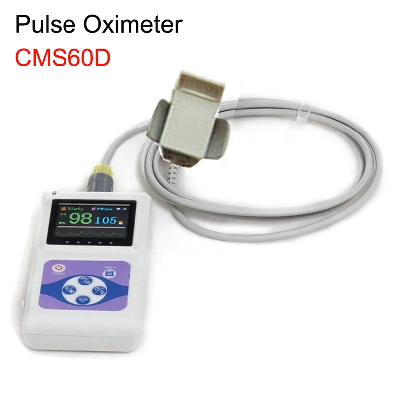 Cms60d Portable Oxygen Blood Oxygen for Baby Infant and Neonate Handheld Finger Pulse Oximeter