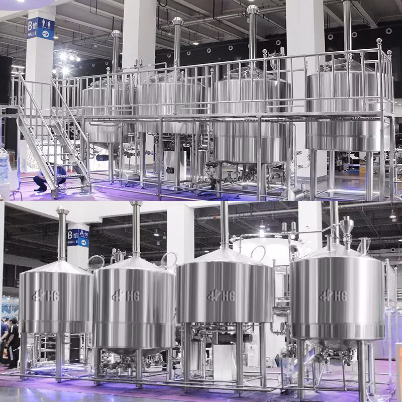 10000 L Beer Plant 7bbl Industrial Beer Brewery Plant