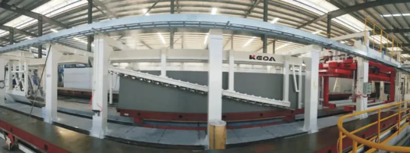 Automatic Lightweight Block Making Machine, Keda AAC Production Plant