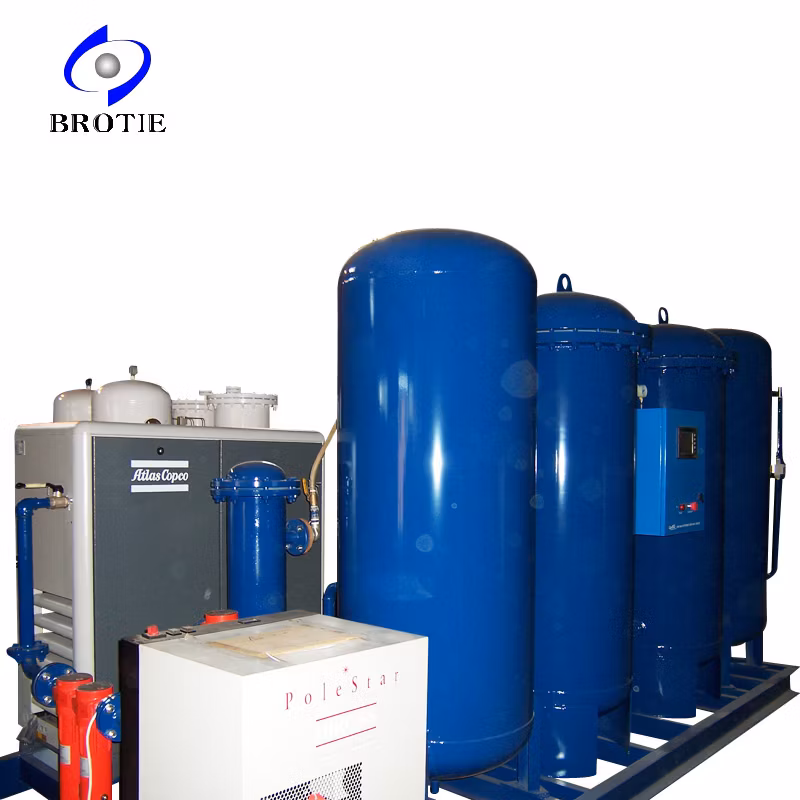 Brotie Medical/Industrial Psa Oxygen Generator with Cylinder Filling System