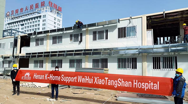 Fastest Building Construction Container Hospital for Emergency Treatment