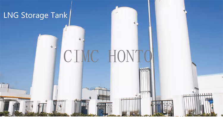 Cryogenic Medical Liquid CO2 Nitrogen Oxygen Storage Tanks for LNG