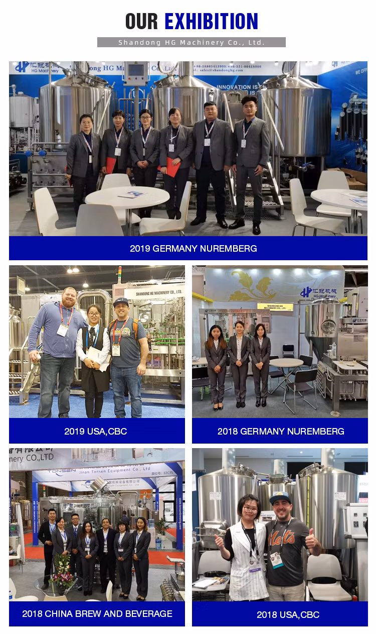 10000 L Beer Plant 7bbl Industrial Beer Brewery Plant