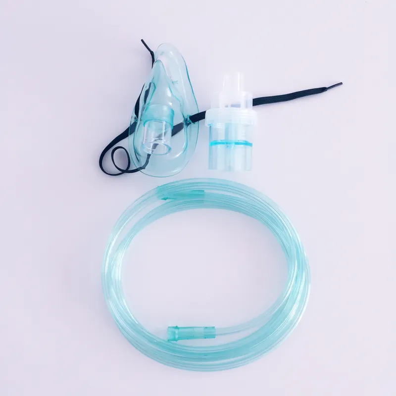 Medical Grade Disposable PVC Portable Nebulizer Oxygen Mask