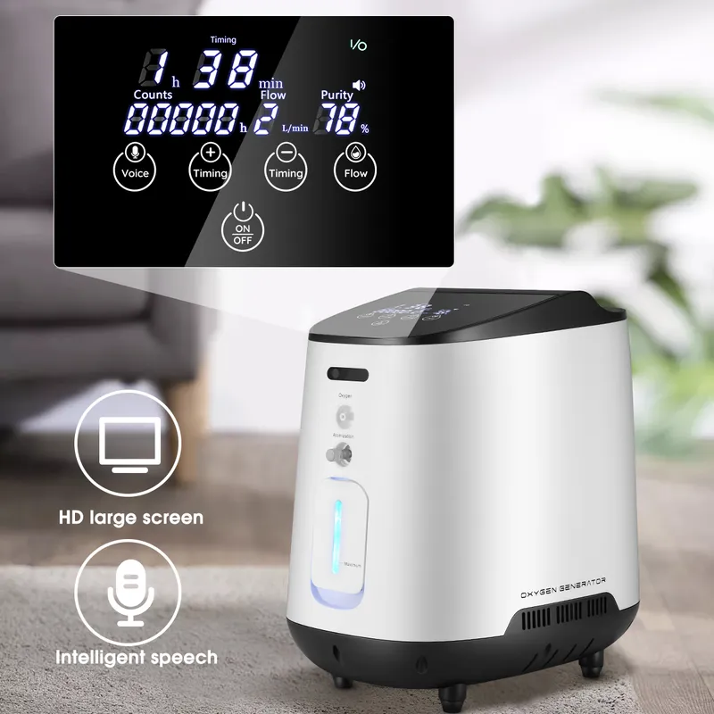 Factory Wholesale Portable Breathing Machine Oxygen Concentrator 3L Oxygen Generator for Home