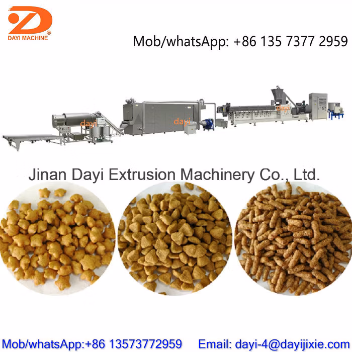 Dry Pet Dog Food Making Machinery