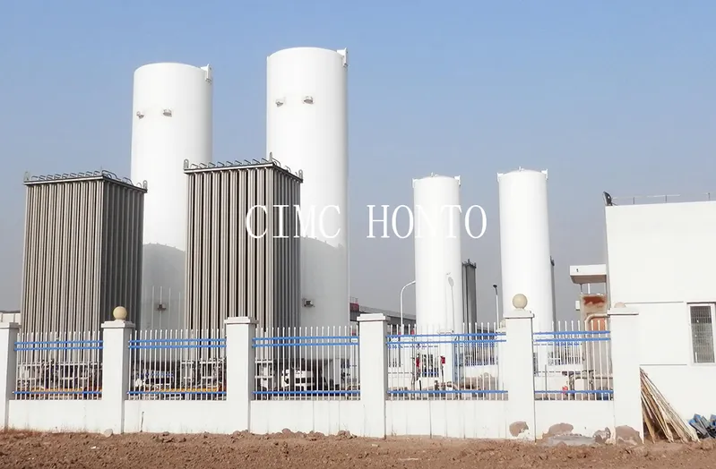 Cryogenic Medical Liquid CO2 Nitrogen Oxygen Storage Tanks for LNG