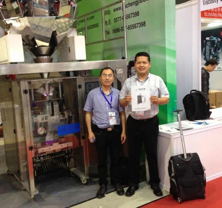 3-Side Sealing Paste Vertical Form Fill Seal Packing Machine for Tomato Kechup Dxd-400y