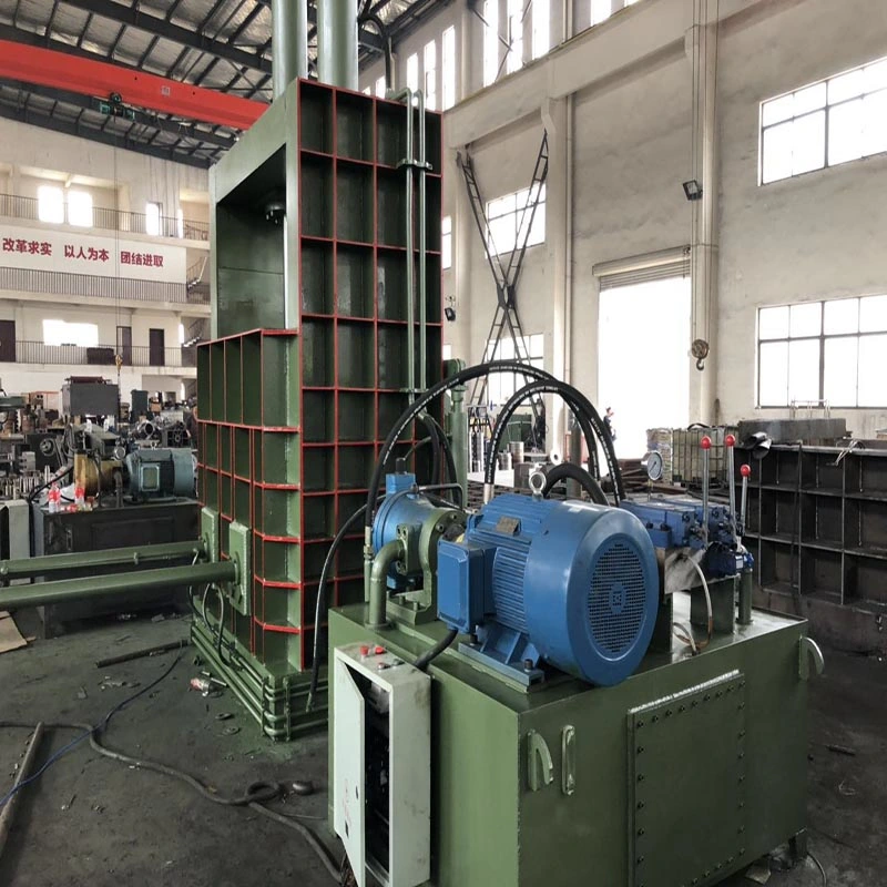 Aluminum Plate Baler Machine Vertical Baler
