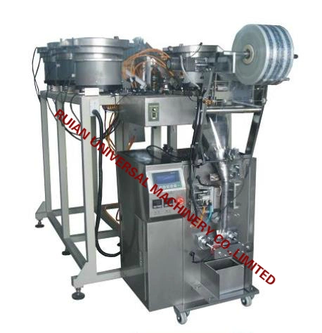 Full Automatic Furniture Hardware Fastener Bag Counting Packaging Machine