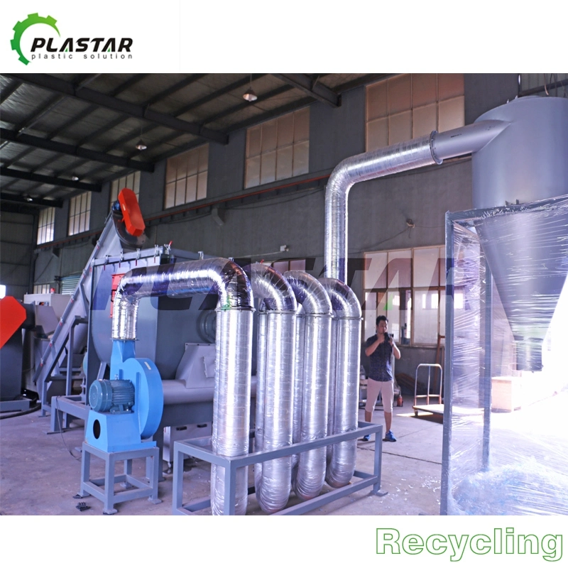 500kg Polythene Bags Plastic Waste Recycling Machine