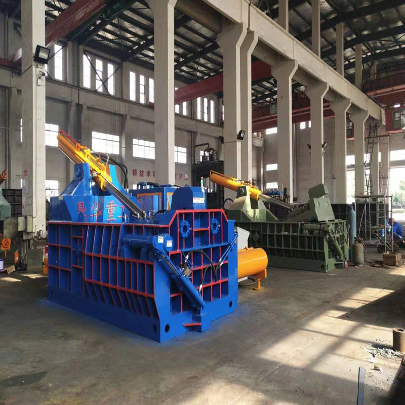 Iron Steel Rebars Baler Machine Metal Block Making Machine