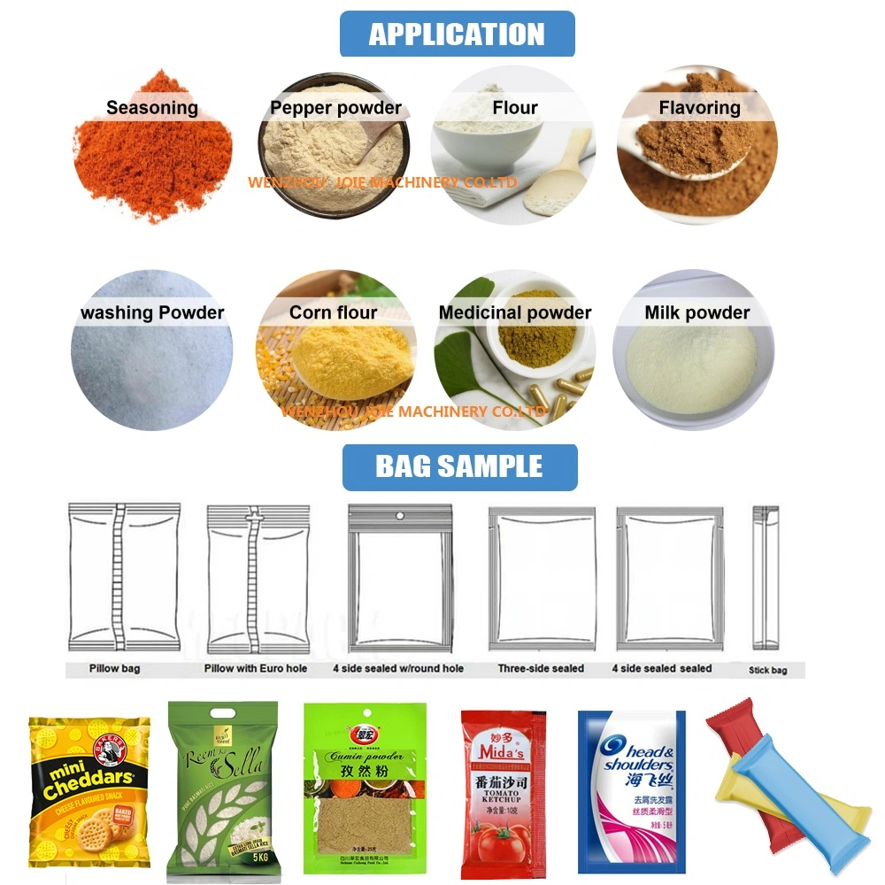 Jev-300p Automatic Milk Powder Packing Machine with Screw Auger Filler