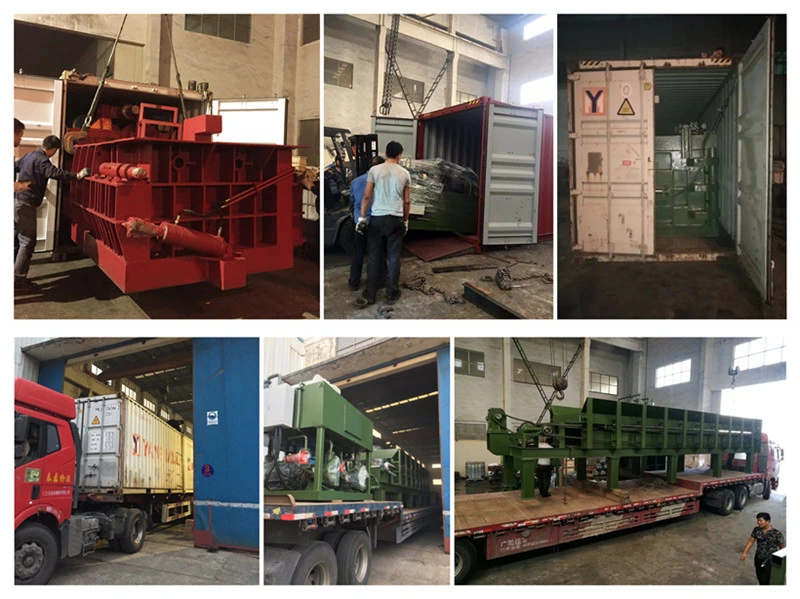PLC Automatic Y81-200b Metal Hydraulic Baler Machine