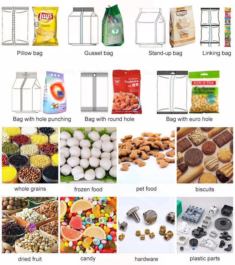 Rice Packing Machine Chips Packing Machine Automatic Packaging Machine Nuts Packing Machine