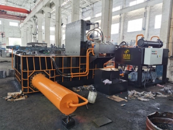 Automatic Hydraulic Big Aluminum Copper Iron Baler Machine