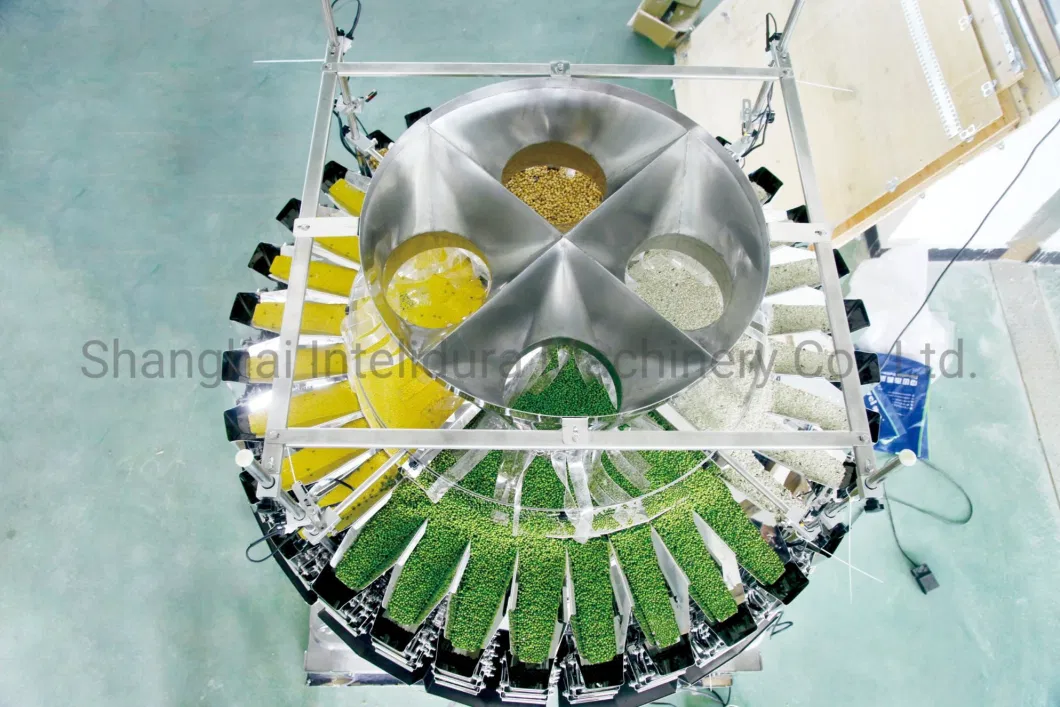 24 Heads Porportional Mixing Multihead Weigher for Nuts Packaging Packing Pack
