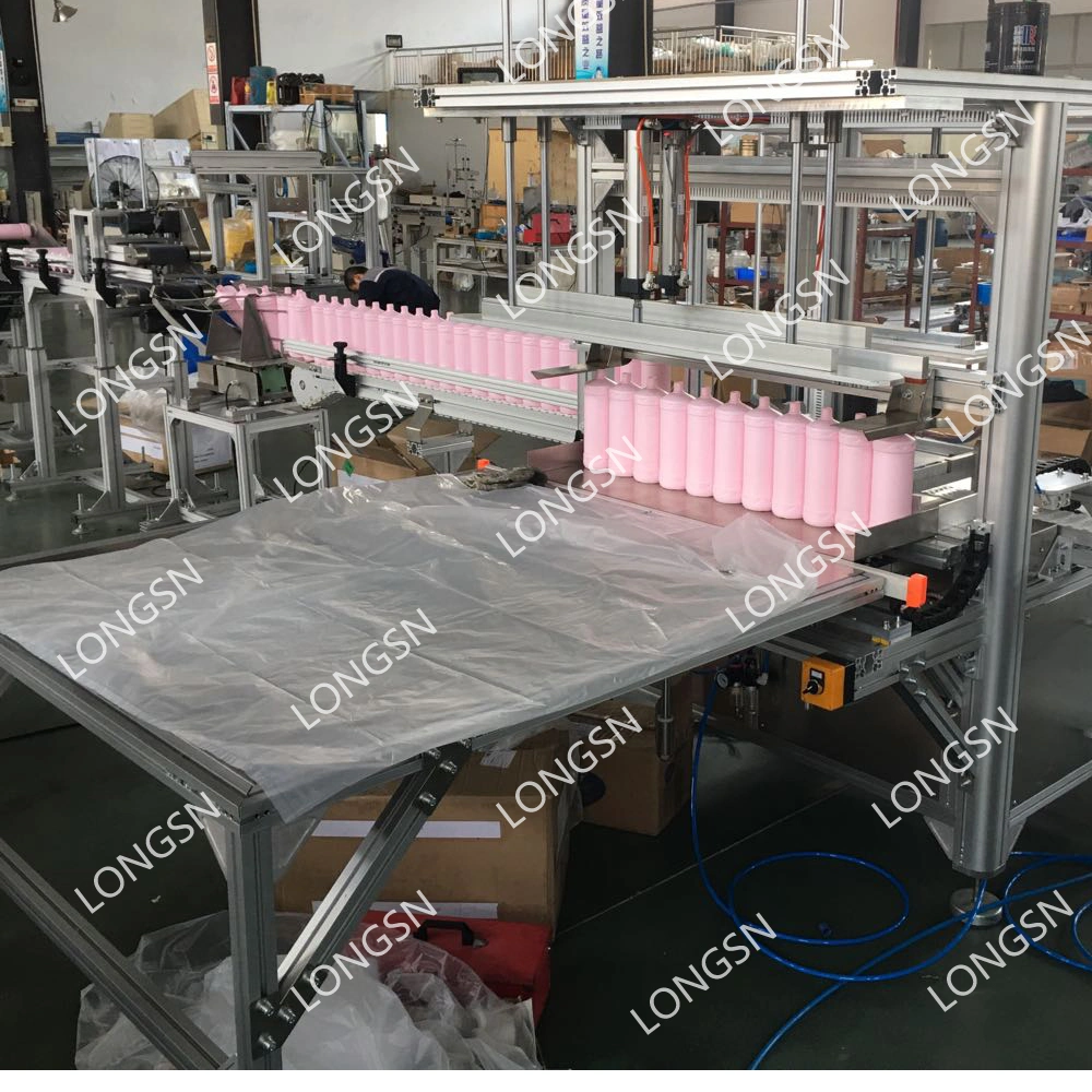 Automatic Bottle Baler Machine Jerry Can Bagging Bagger Packing Machine for Empty Bottle