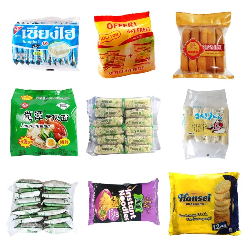 Food Packaging Equipment Manufacturers Horizontal Pouch Packaging Machine