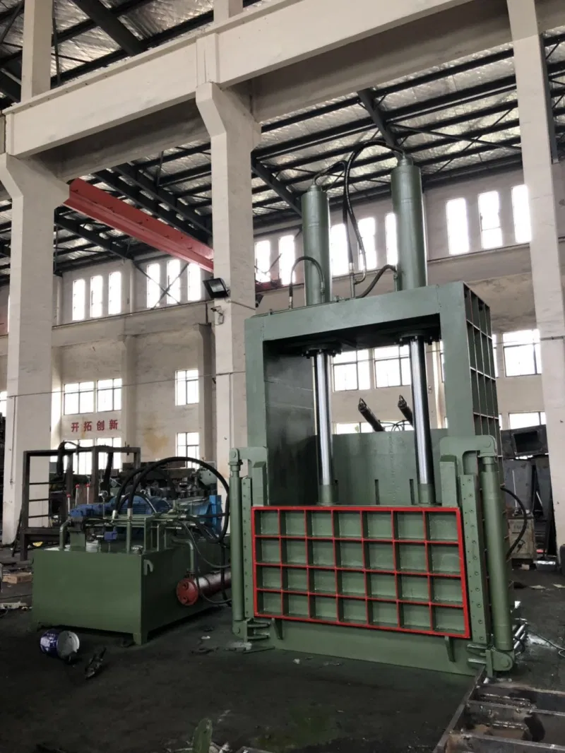 Aluminum Plate Baler Machine Vertical Baler