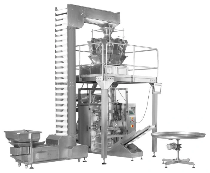 14 Heads Multihead Weigher Combination Weigher Food Packaging Machine