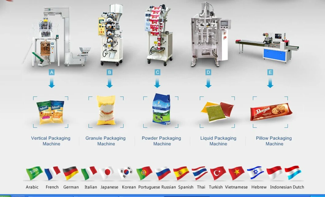 Intelligent Horizontal Pouch Pillow Type Automatic Fresh Wet Noodle Packing Machine