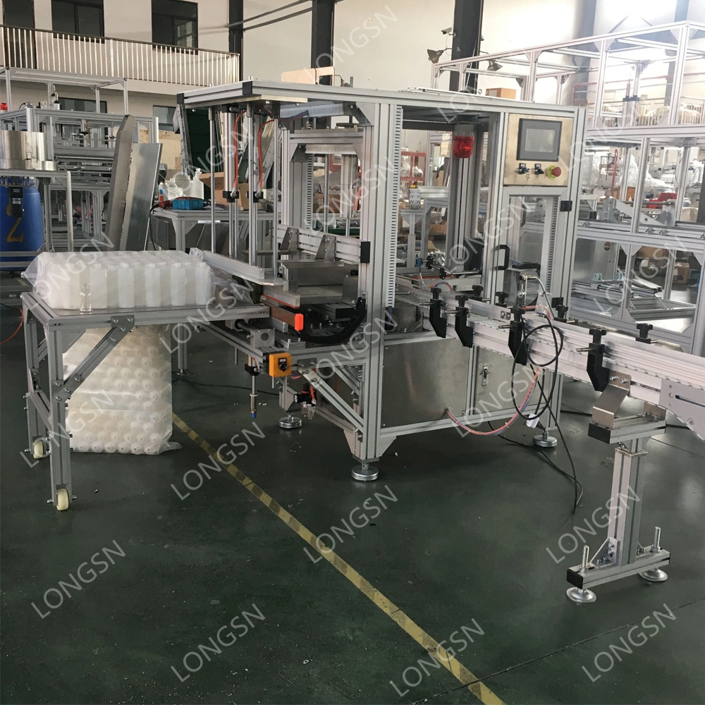Automatic PE Bottle Bagging Machine (Round Bottle bag pack machine)