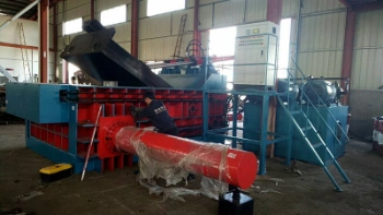 Automatic Hydraulic Big Aluminum Copper Iron Baler Machine