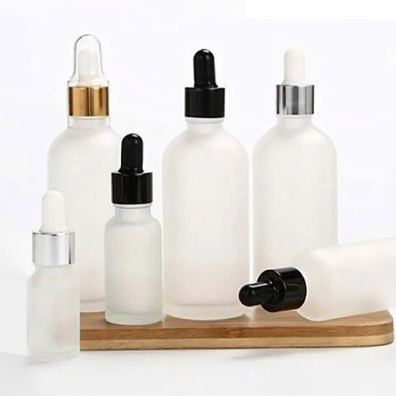 Frosted Skin Care Glass Bottle for Essential Oil