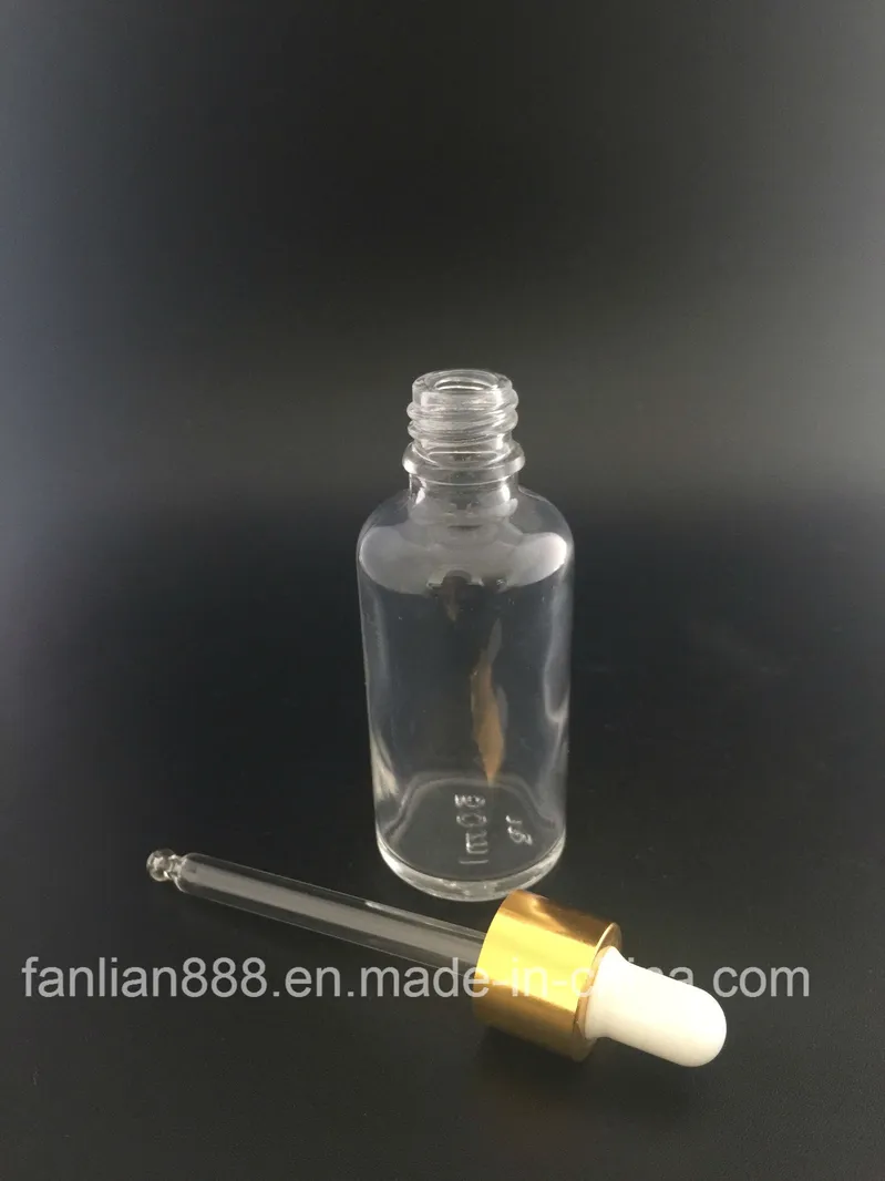 Glass Dropper Essential Oil Bottles for Cosmetic Packaging