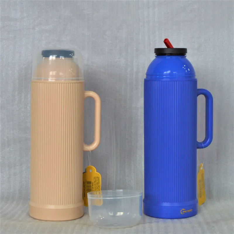 Thermos with Straw Vacuum Flask Vacuum Bottle with Glass