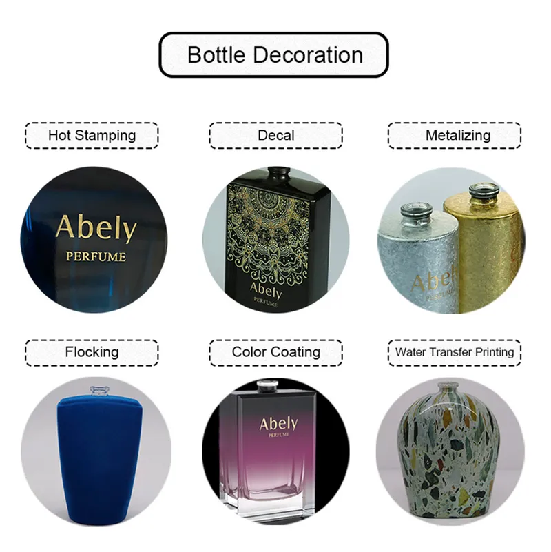 China Manufacturer Glass Perfume Bottle for Brand Perfume