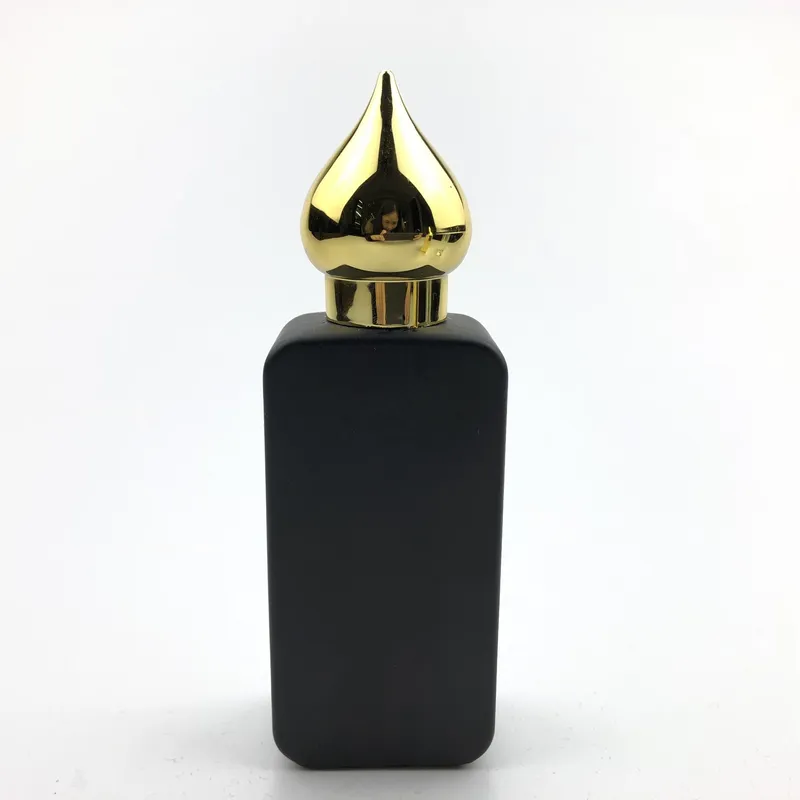 Empty Square Luxury Perfume Bottles 90ml Glass Spray Bottle