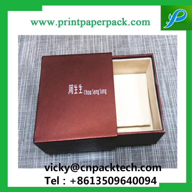 Custom Printed Box Packaging Durable Packaging Cosmetic Packaging Box Slide Cosmetic Packaging Box