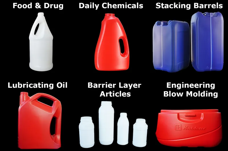 5L HDPE Engine Oil Bottle Plastic Blow Molding Machine