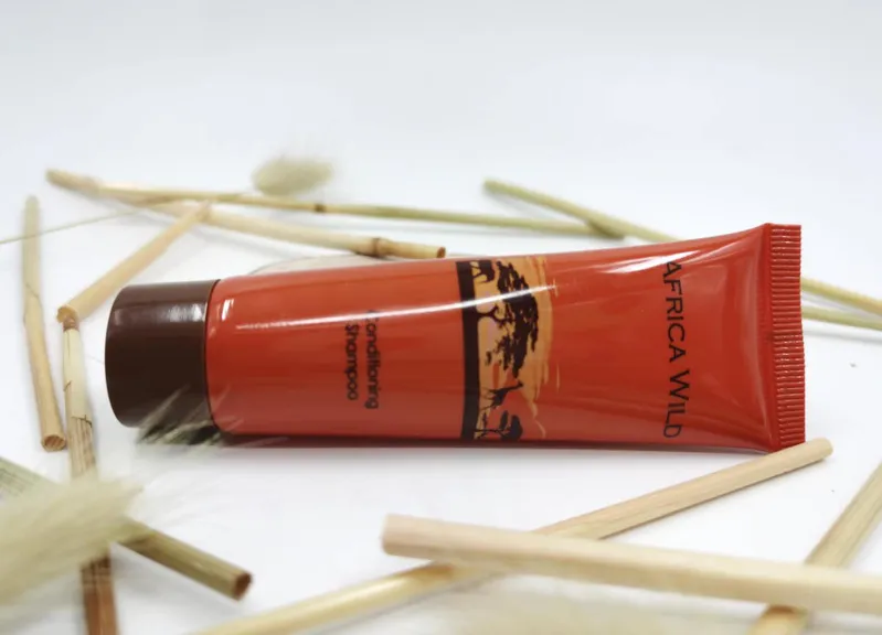 Pumpkin Color Empty Lotion Plastic Empty Cosmetic Tubes