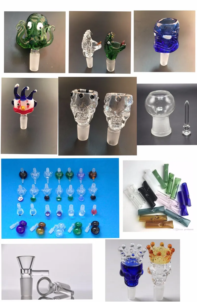 Adapter Dropdown Double Accessorries Glass Ground Joints Smoking Accessories Ground Joint