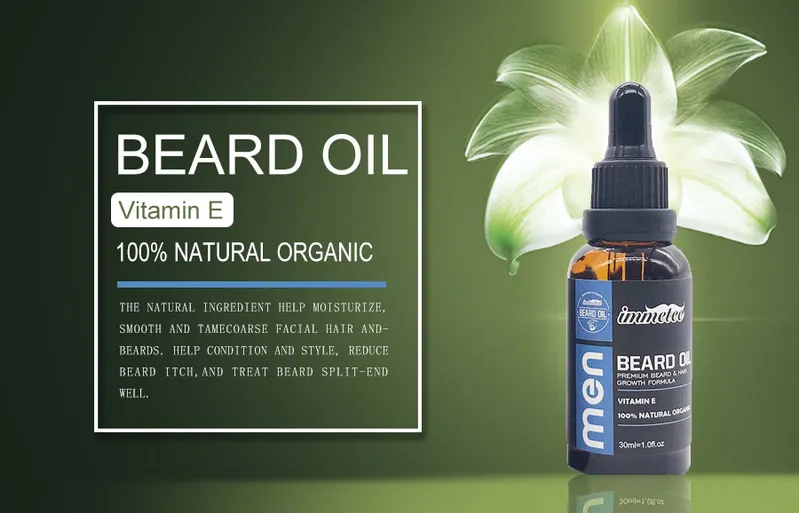 Hot Sale Beard Care Pure Natural Beard Oil for Male