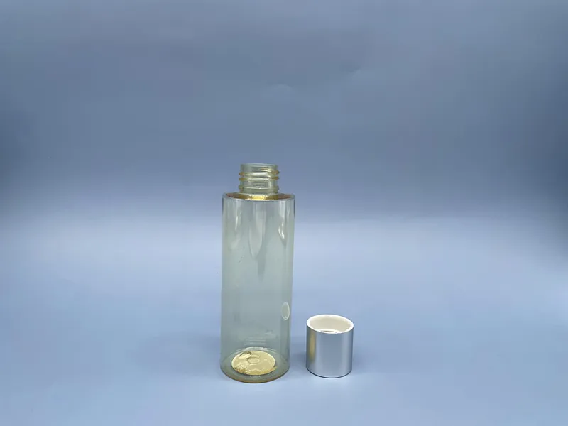 Custom White Clear Amber 120ml Empty Plastic Pet Bottle