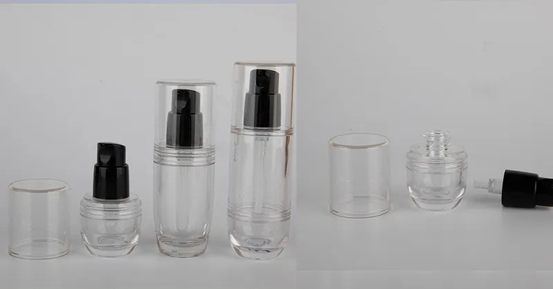 15ml, 30ml, 45ml PETG Plastic Perfume and Lotion Cosmetics Bottle for Skincare Container