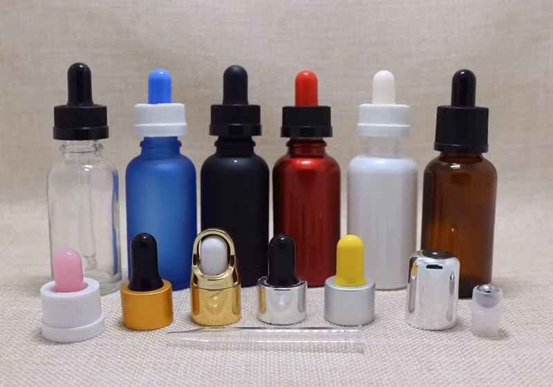 100 Ml Blue Oil Glass Dropper Bottle with Dropper