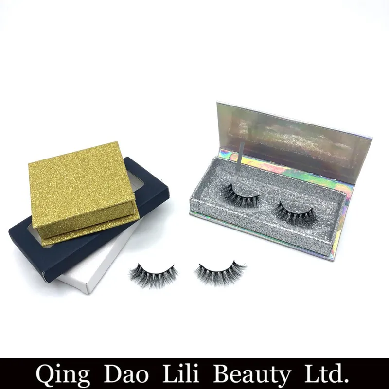 Thermidor 5q Personalized Logo Customise Private Label 3D Silk Strip Eyelash