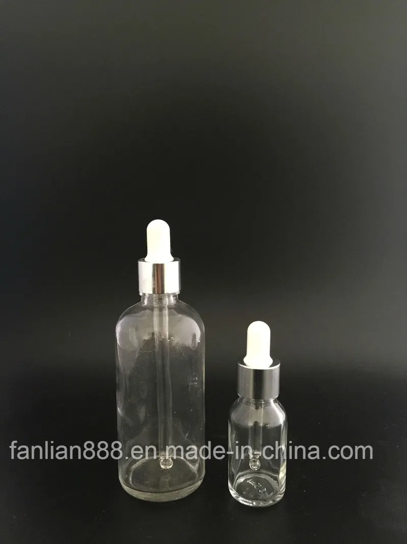 Glass Dropper Essential Oil Bottles for Cosmetic Packaging