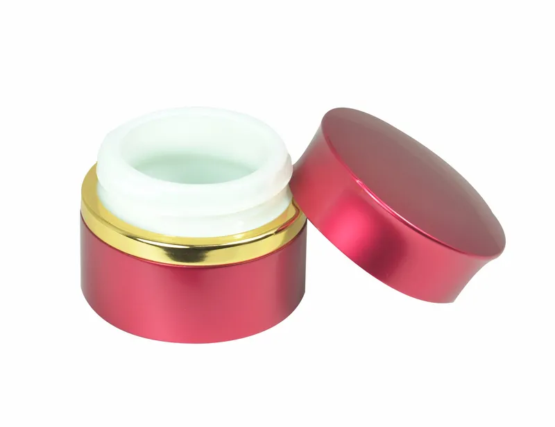 Colorful Aluminum Cream Jar for Cosmetic Packaging