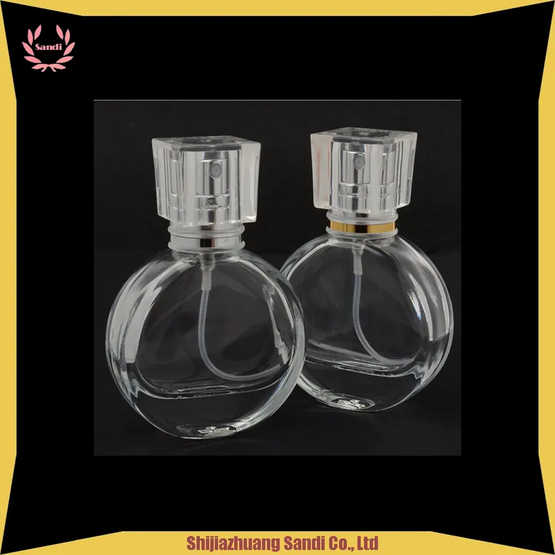 Unique Round Glass Empty Perfume Bottles for Sale