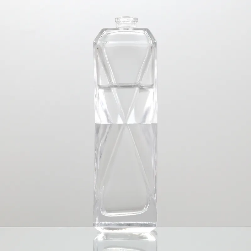 Hot Sale Factory Direct Sale Perfume Glass Bottle with Square Glass Bottle