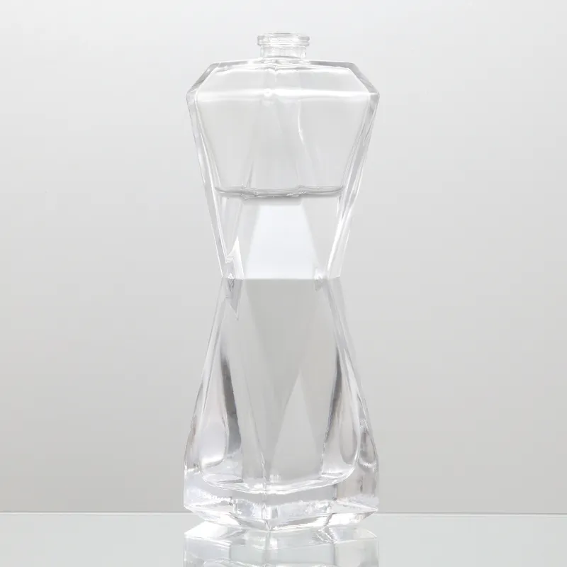 Hot Sale Factory Direct Sale Perfume Glass Bottle with Square Glass Bottle