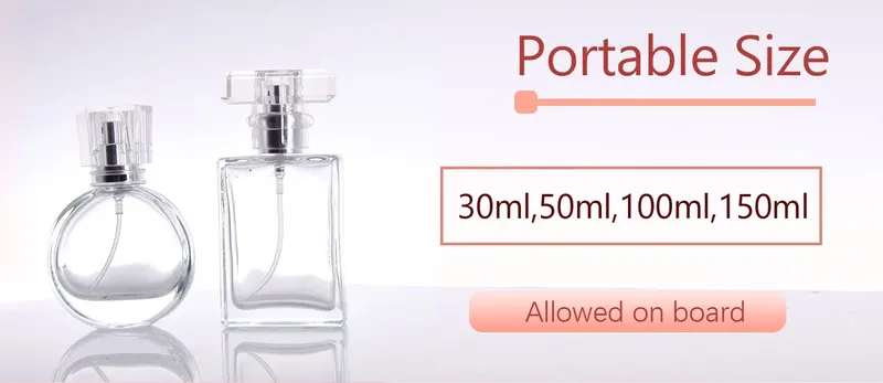 Hot Sale 100ml Glass Empty Parfum Bottle Perfume, Bottle Glass Perfume